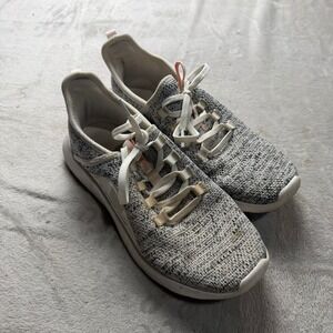 Adidas Energy Cloud Womens Running Shoes White Black Knit Sneakers CP9542